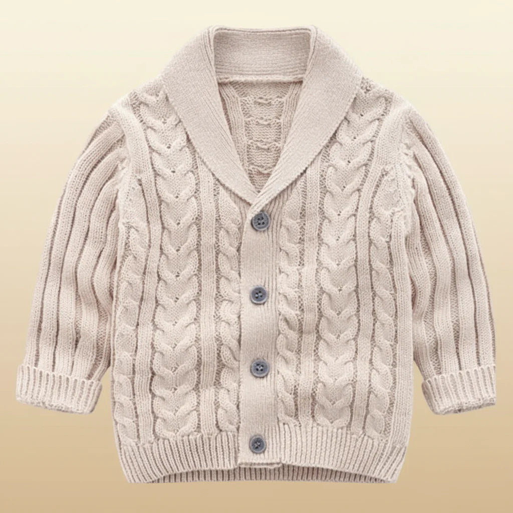 CozyCub – Comfortable & Stylish – Knitted Children's Cardigan Sweater