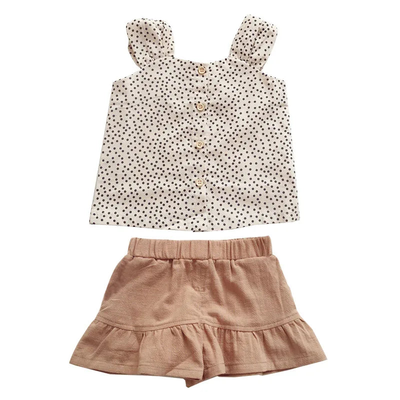 Mini Fashion™ - Cotton summer set for girls