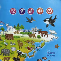 Thumbnail for LittleExplorers – Learning & Playing – Animal World Map