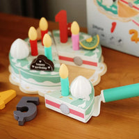 Thumbnail for TinyChef – Educational & Fun – Wooden Kitchen Set with Cake and Accessories