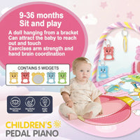 Thumbnail for Musical Baby Play Gym – Colorful & Educational – Baby Gym Mat