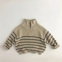 Thumbnail for Mini Fashion™ - Simple Zipper - Kids Zipper Sweater