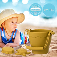 Thumbnail for Silicone Beach Set™ - Beach Bucket Sand Adventure - Silicone Beach Set