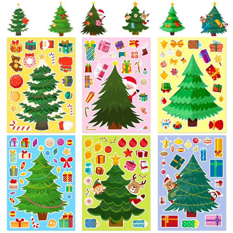 Xmas Tree Stickers™ - Build your own Christmas miracle - DIY Stickers