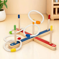 Thumbnail for Montessori Ring Toss Game – Active & Educational – Ring Toss Game