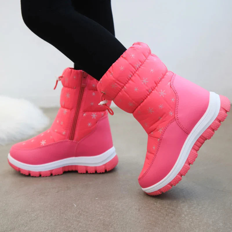 Mini Fashion™ - Warm & Waterproof - Girls Snowboots