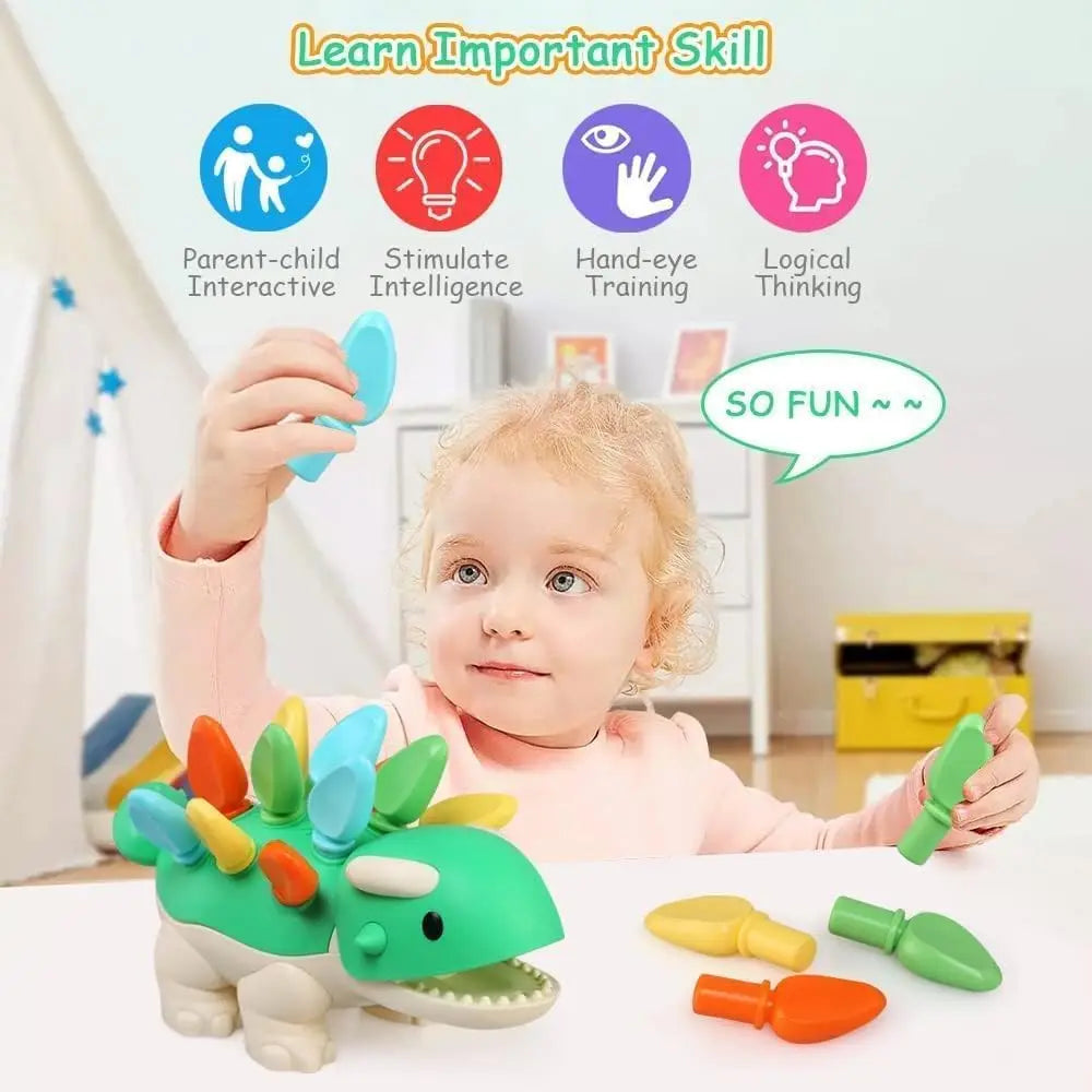Dino Discovery™ - Recognizing Color & Numbers - Fine Motor Skills