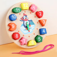 Thumbnail for Learning Clock™ – Play & Learn Telling Time – Wooden Clock