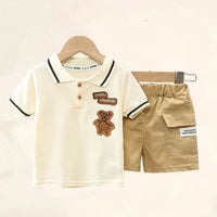 Thumbnail for Mini Fashion™ - Comfortable & Soft - Boys' Summer Set