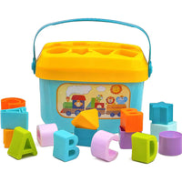 Thumbnail for LittleGenius – Play & Learn – Colorful Shapes Sorting Bucket