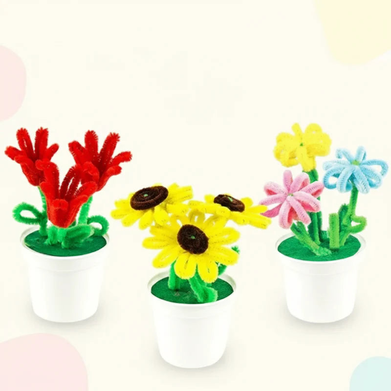 CraftBloom – Colorful & Creative – DIY Flower Pot Craft Kit