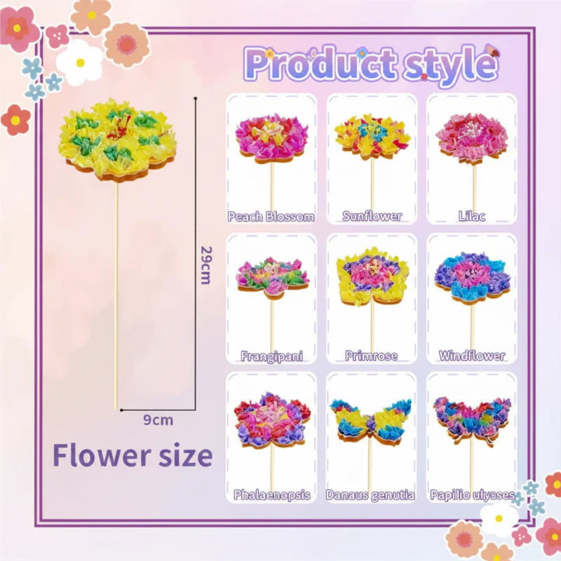 DIY Flower Poke Art – Creative & Educational – Flower Craft Kit