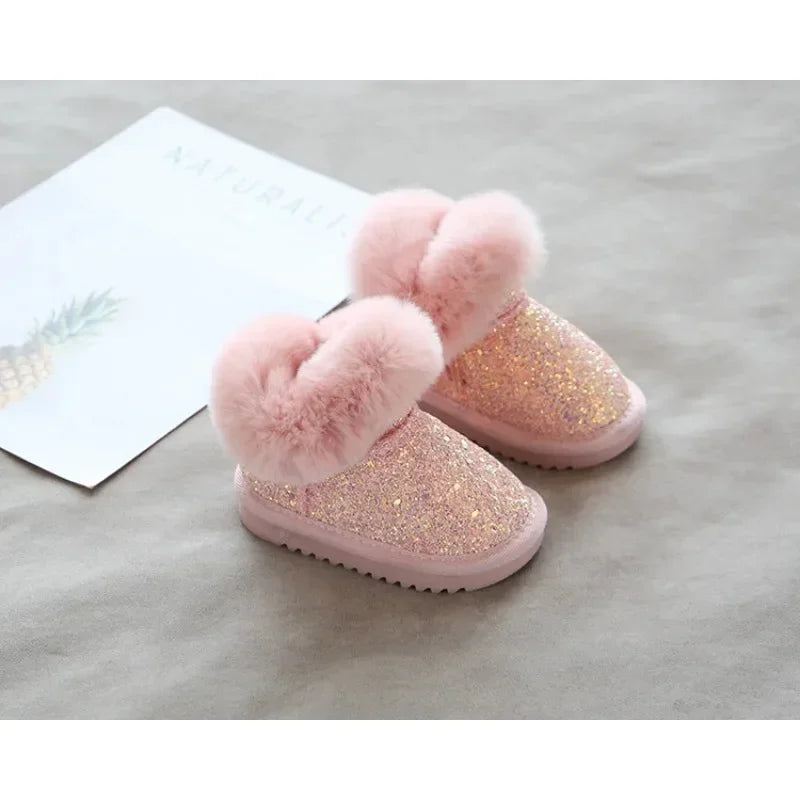 Mini Fashion™ - Warm & Stylish - Glitter Children's Winter Shoes