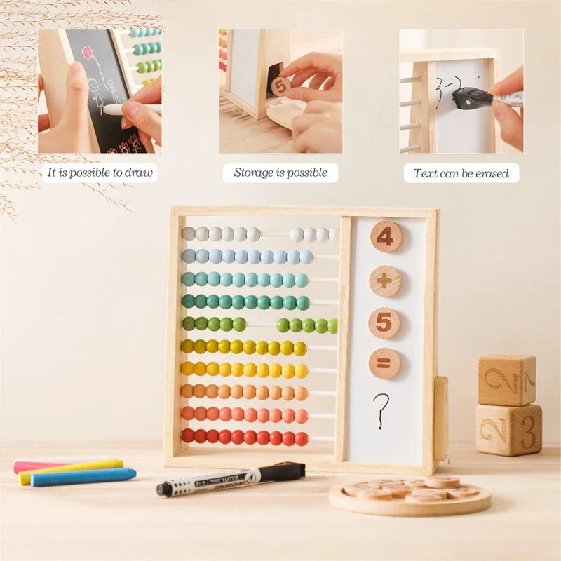 Woods™ - Count and Learn - Wooden Abacus