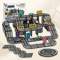 Thumbnail for MagnetoTrack – Creative & Playful – Magnetic Tiles Car Set
