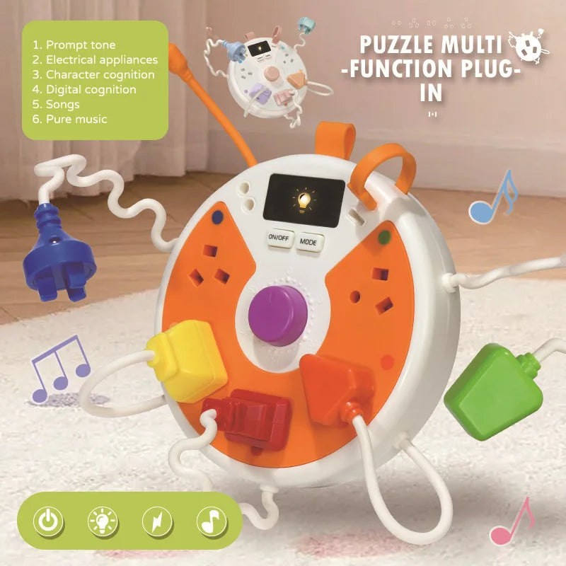 Light Up Busy Board – Motor Skills & Development – Activity Board
