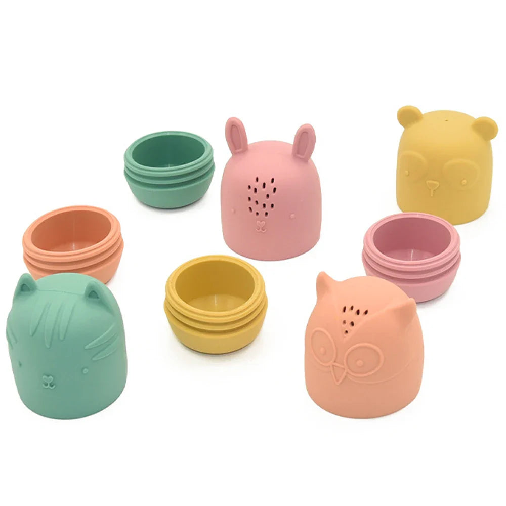Bath Buddies™ – Cute Splash Fun - Silicone Water Toys