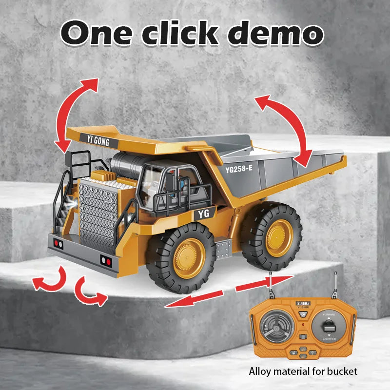 MegaMover™ - Perfect for children and young builders - RC Construction Vehicle