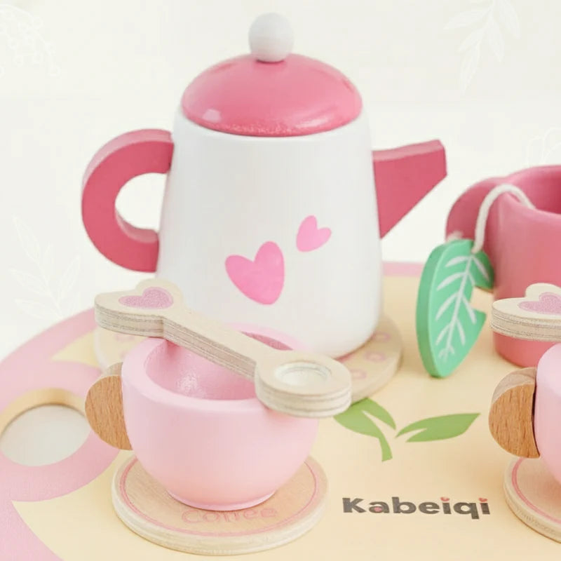 Woods – Simple & Charming – Wooden Tea Set for Children