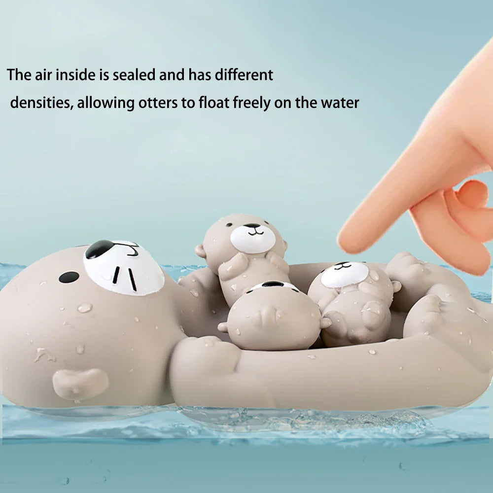 Bath Buddies™ - Otter family in Bath - Bath toys