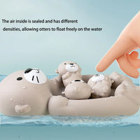Thumbnail for Bath Buddies™ - Otter family in Bath - Bath toys
