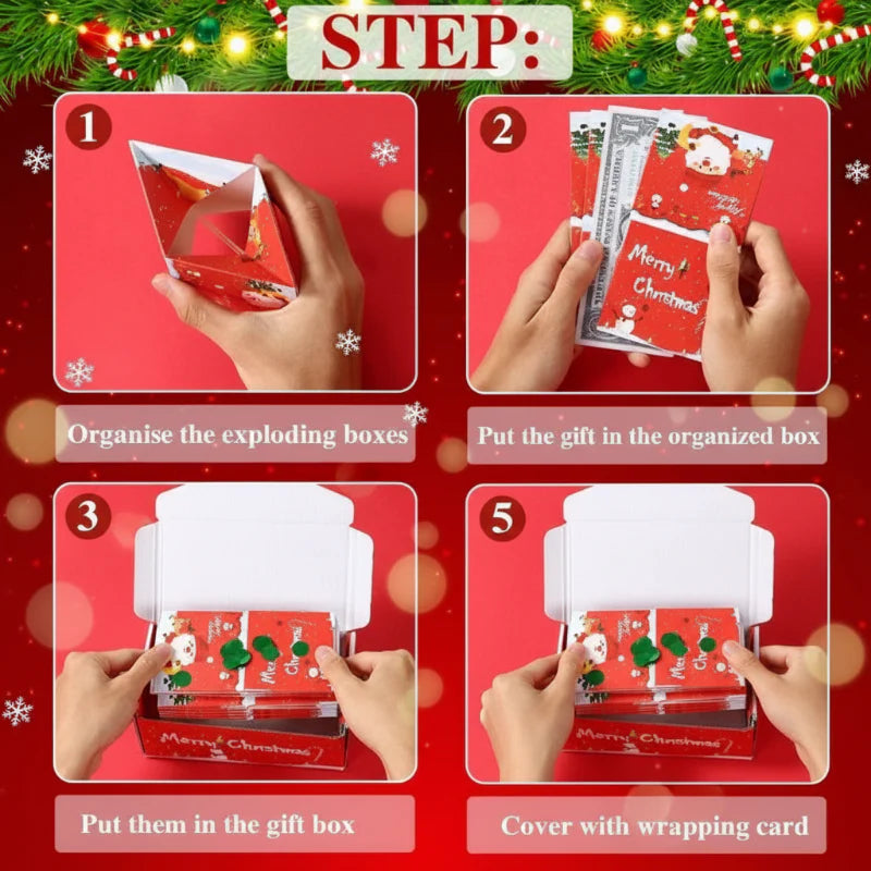 MerryPop – Magical & Surprising – Christmas Money Gift Box