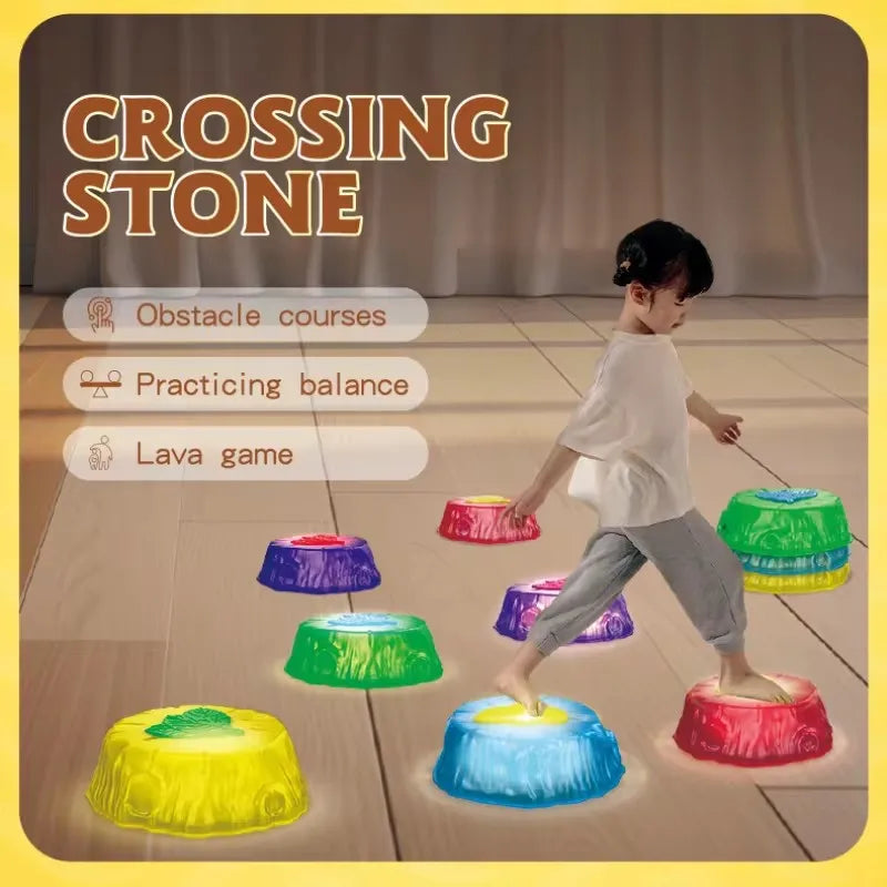 Crossing Stones™ - Jumping & Balancing - Luminous Balance Stones