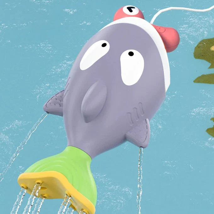 Splash & Catch™ - Fishing & Splashing - Fishing rod set in bath