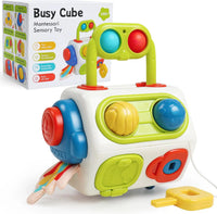 Thumbnail for Montessori Busy Cube™ – Handy on the go - Sensory Cube