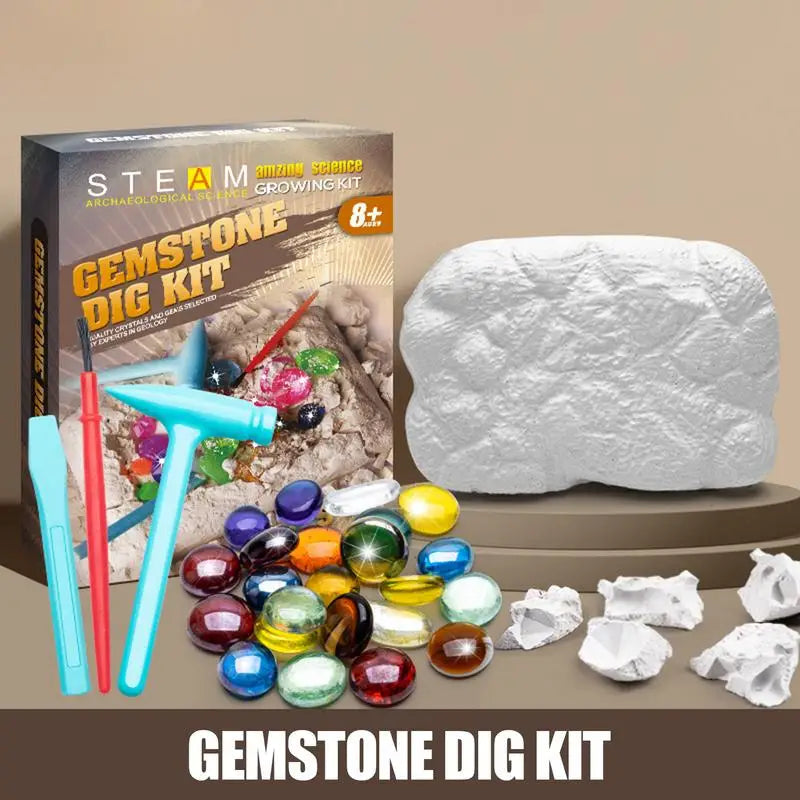 Dig Kit™ - Adventure Kit - Gemstone Dig Kit