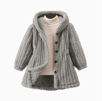 Mini Fashion™ - Soft Fleece Inner Lining for Girls - Winter Coat