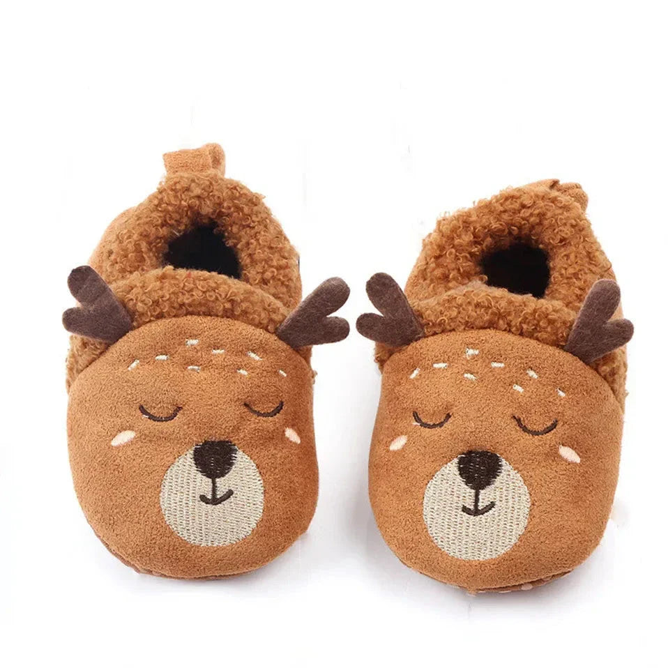 Mini Fashion™ - Cuddly soft animals - Toddler Animal slippers