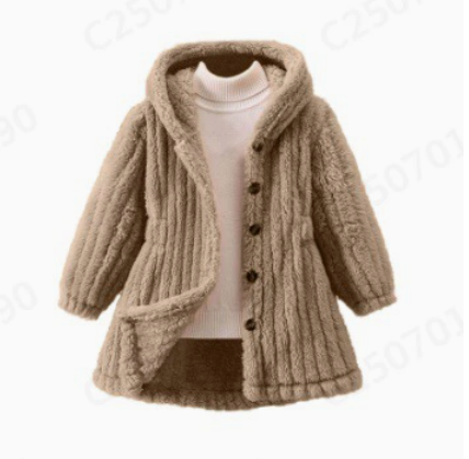 Mini Fashion™ - Soft Fleece Inner Lining for Girls - Winter Coat