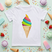Thumbnail for Boys & Girls Summer Tee – Comfortable & Playful – Cute Print Kids' T-Shirt
