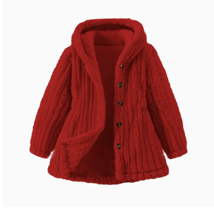 Mini Fashion™ - Soft Fleece Inner Lining for Girls - Winter Coat
