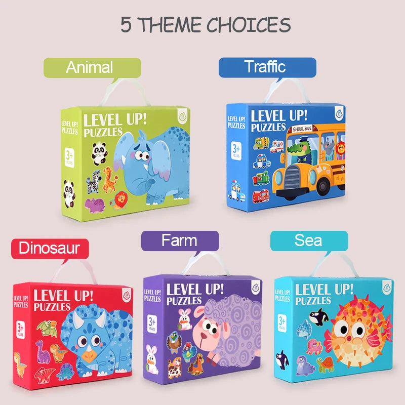 Woods™ - Fine Motor Skills & Creative - 6-in-1 Puzzle