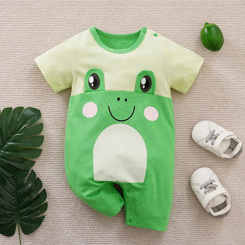 Mini Fashion™ - Soft For Baby Skin - Frog Pyjamas