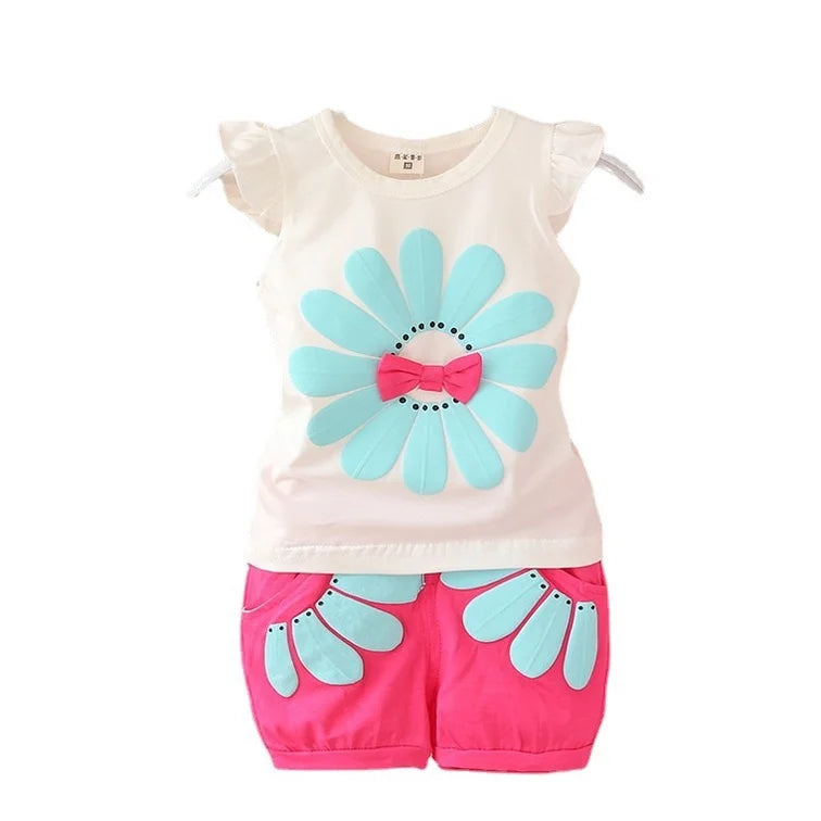 Mini Fashion™ - Merry Adventures - Cotton Summer Set