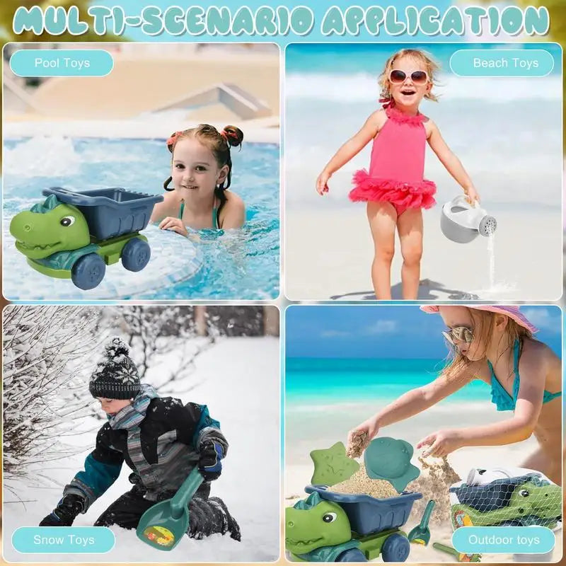 Beach Dino Set™ – Build Your Castle - Dinotruck Beach