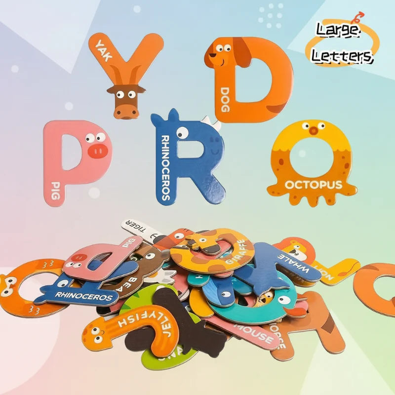 Magnetic Alphabet – Learning & Games – Magnetic Letters Set