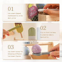 Thumbnail for Woods™ - Mini Ice Cream Masters - Wooden Ice Creams Toy Set