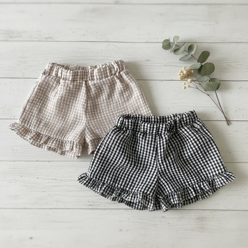 Girls Ruffle Tee – Light & Cute – Children's Clothing Set
