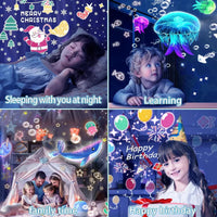 Thumbnail for CosmoGlow – Dreamy & Creative – Galaxy Projector Night Light with 360° Rotation
