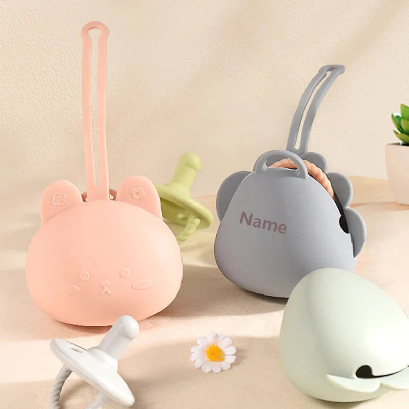 Personalized Pacifier Case – Engraved & Practical – Personalized Pacifier Holder