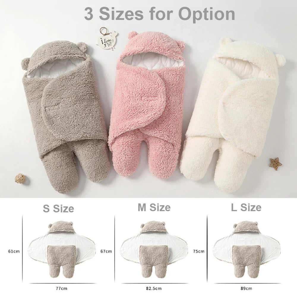 SnuggleBear™ - Baby Wrap Blanket