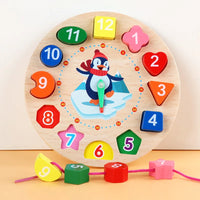 Thumbnail for Learning Clock™ – Play & Learn Telling Time – Wooden Clock