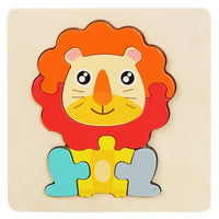 Thumbnail for 3D Wooden Puzzle™ - Playful Animal Adventure - Jigsaw Puzzle