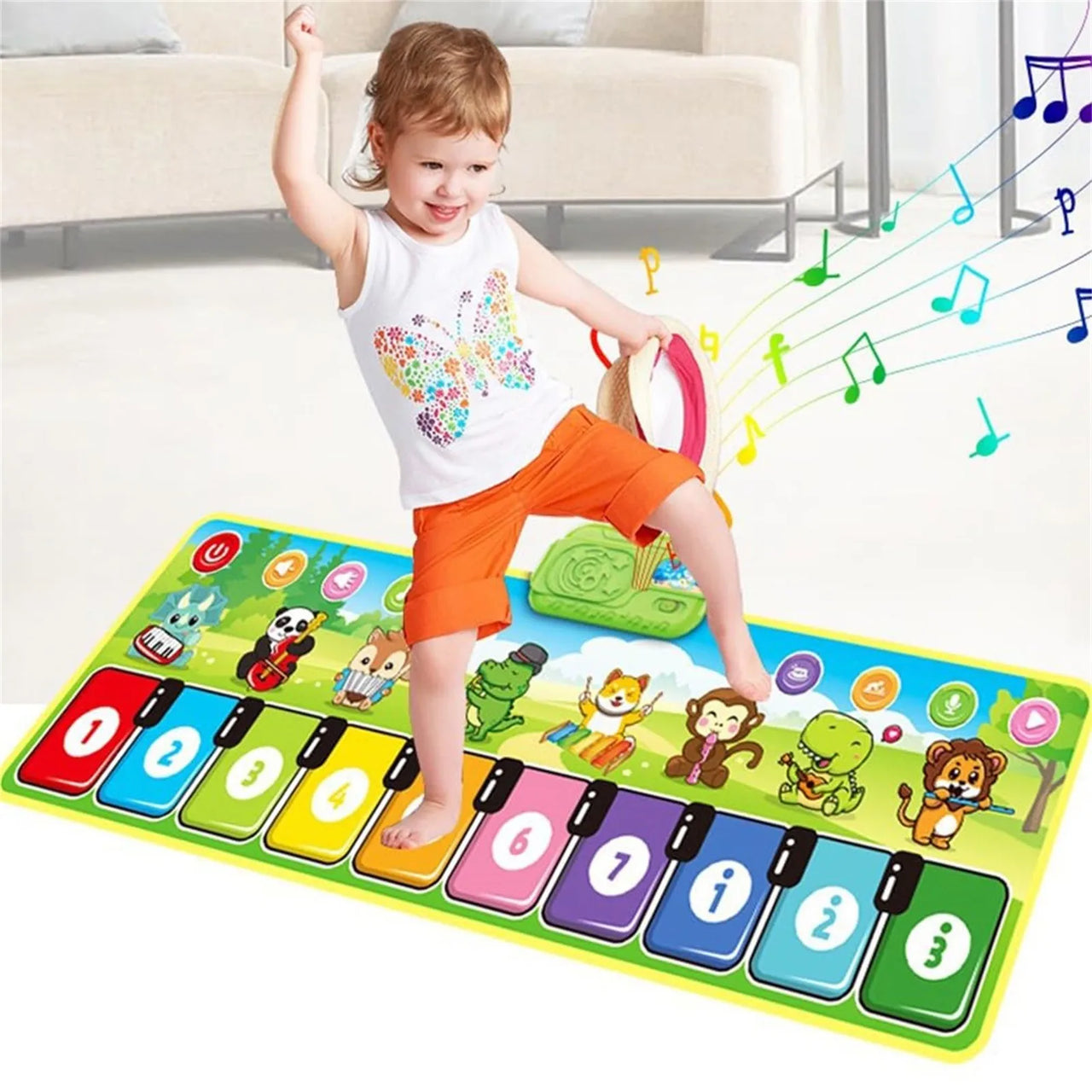 Piano Mat™ - Dancing on Notes - Musical Toys