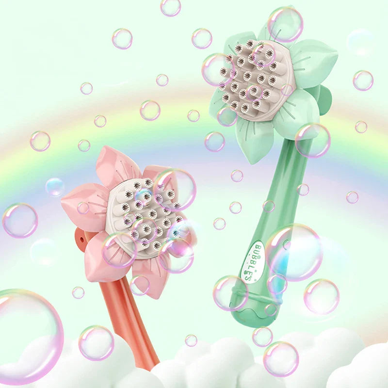 Sunflower Bubblegun™ - Soap Bubbles Party - Bubble Blower Flower