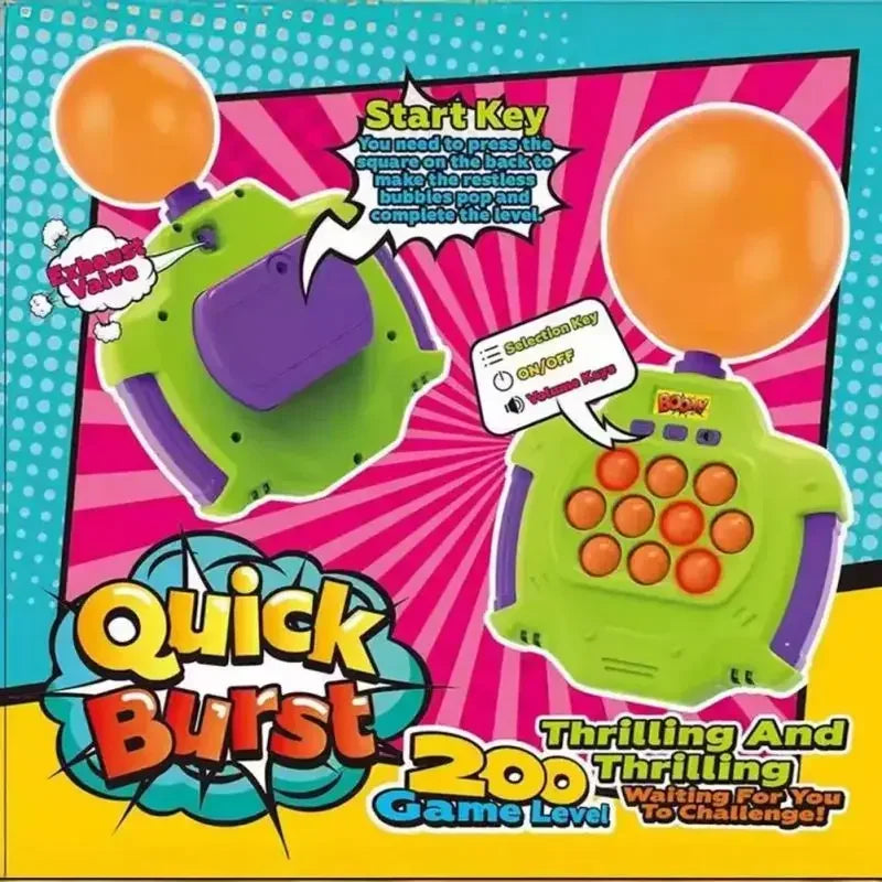 Quick Burst™ - The Ultimate Balloon Battle! - Fidget Pop game